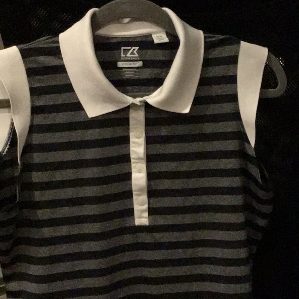 Ladies Cutter and Buck golf top.